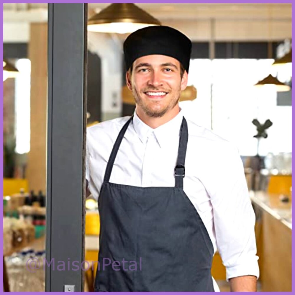 Polyester Mesh Chef Hat With Adjustable Strap, 12… - image 6